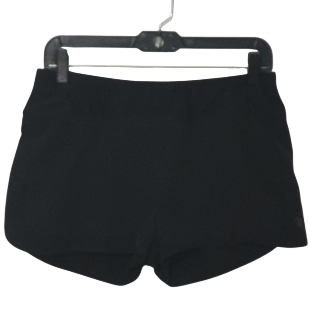 MPG Sport Womens Black Running Shorts Size Medium Built In Brief Zipper Pocket